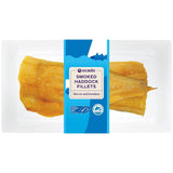 Ocado smoked haddock fillets skin on and boneless 280g, imported from the UK