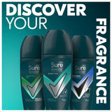 Sure men nonstop sensitive anti-perspirant deodorant roll on 50ml (British brand)