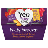 Yeo Valley organic fruity favourites yogurts assorted flavours 4x110g (British brand)