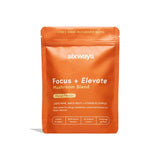 Sixways Focus and Elevate Lion's Mane Supplement Mango Flavour Cognitive Support Powder 150g