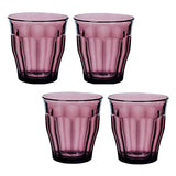 Duralex Picardie Plum Tumbler Glass Set 250ml