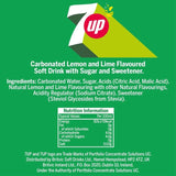 7UP regular lemon and lime soft drink 2L (British brand)