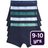 M&S boys blue/green trunks black mix for 9-10 years, imported from the UK