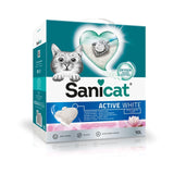 Sanicat Active White Lotus Flower cat litter 10L (British brand)