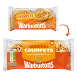 Warburtons original crumpets 6 per pack (British brand)