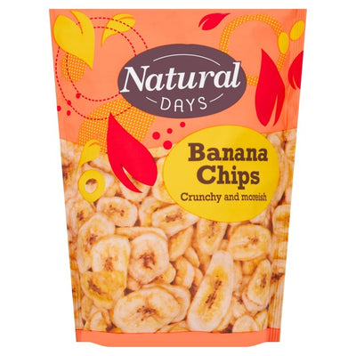 Natural Days Banana Chips Snack 175g