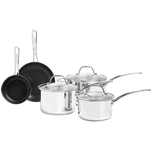 M&S stainless steel pan set, imported from the UK