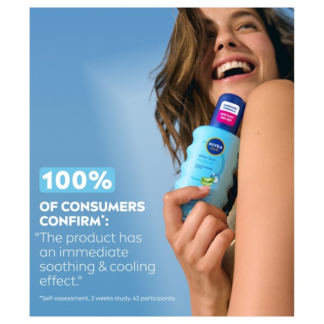 Nivea after sun spray 200ml, imported from the UK