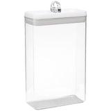 M&S Collection Rectangular Flip Lock Food Storage Container White 4.4L