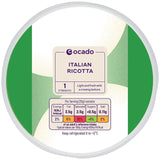 Ocado Italian Ricotta cheese 250g, imported from the UK