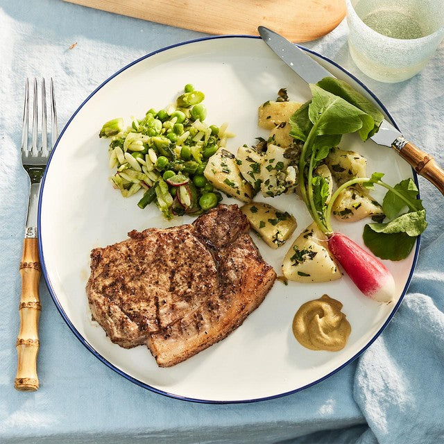 Daylesford Organic beef rump steak 250g - British product