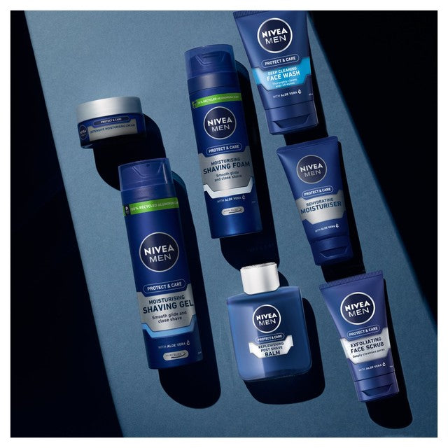 Nivea Men Protect & Care Moisturising Shaving Gel 200ml, imported from the UK