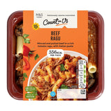 M&S Beef Ragu pasta ready meal 360g, imported from the UK