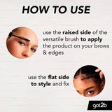 Got2b Glued for Brows & Edges waterproof hair gel 16ml, UK version