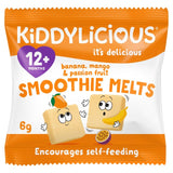 Kiddylicious Banana Mango & Passionfruit Smoothie Melts 6g, UK version