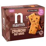 Nairn's Gluten Free Crunchy Oat Bars Belgian Chocolate Chunk Snack Bars 160g