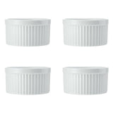 Mikasa Chalk 4pc Porcelain Ramekin Set 10cm