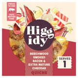 Higgidy Smoked Bacon & Mature Cheddar Savory Quiche 155g