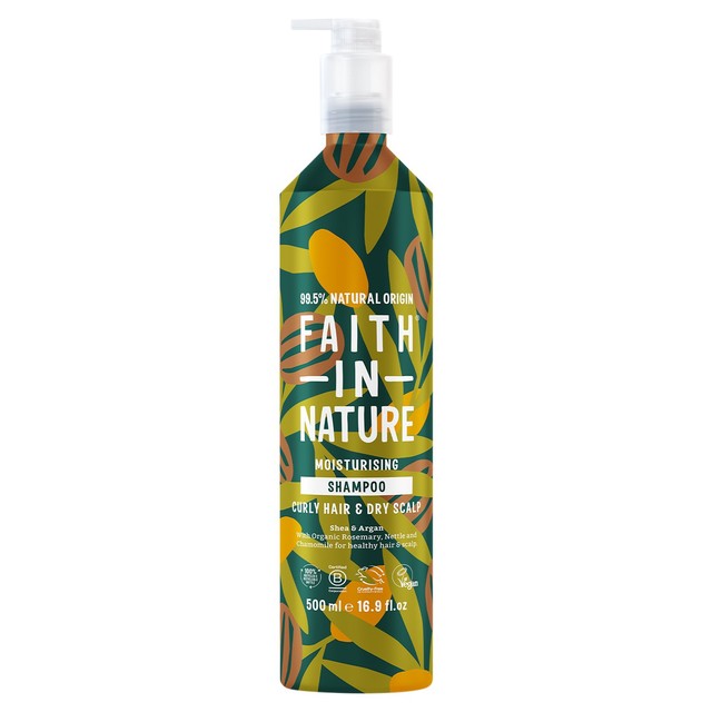 Faith In Nature shea and argan shampoo 500ml - British product