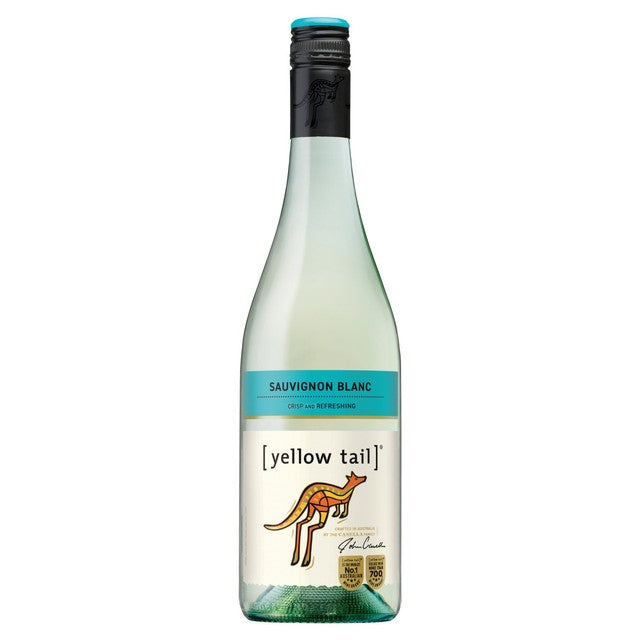 Yellow Tail Sauvignon Blanc white wine 75cl (British brand)