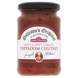 The Curry Sauce Co. Spicy Tomato Poppadom Chutney 300g (British brand)