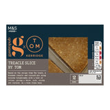 M&S treacle slice dessert 150g, imported from the UK