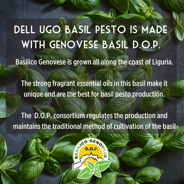 Dell' Ugo fresh basil pesto sauce 120g - British product