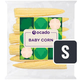 Ocado Baby Corn Sweetcorn