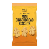 M&S All Butter Mini Gingerbread Biscuits 100g