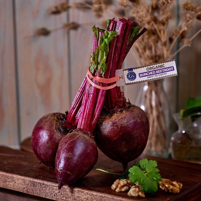 G's Organic Bunched Beetroot Fresh Vegetable 450g, UK version