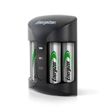 Energizer Pro AA/AAA battery charger with 4 AA batteries - British product