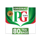 PG Tips Original Black Tea Bags 80 Tea Bags