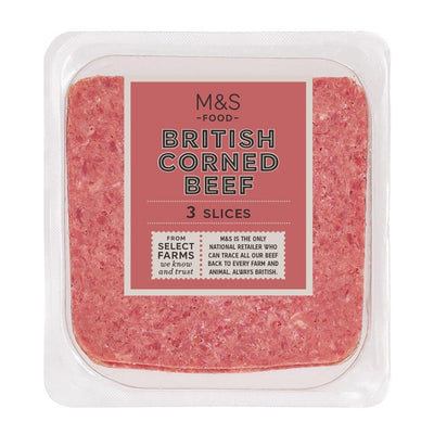 M&S British Corned Beef Slices 80g