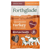 Forthglade Cold Pressed Small Breed Dry Dog Food Turkey with Sweet Potato 2kg