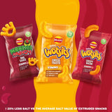 Wotsits Cheese Toastie chickpea crisps multipack 6 x 16g (British brand)