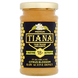 Tiana Organic Citrus Blossom Raw Active Honey 250g