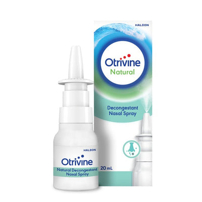 Otrivine Natural Decongestant Nasal Spray Eucalyptus 20ml