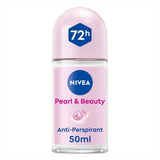 NIVEA Pearl & Beauty Anti-Perspirant Deodorant Roll-On 50ml