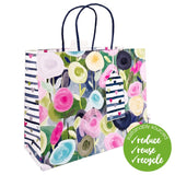 Deva Designs Blooming Blush Gift Bag Medium