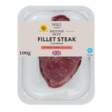 M&S 10 Day Matured Beef Fillet Steak 190g, imported from the UK