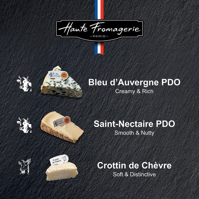 Haute Fromagerie medium cheese selection 400g, UK version