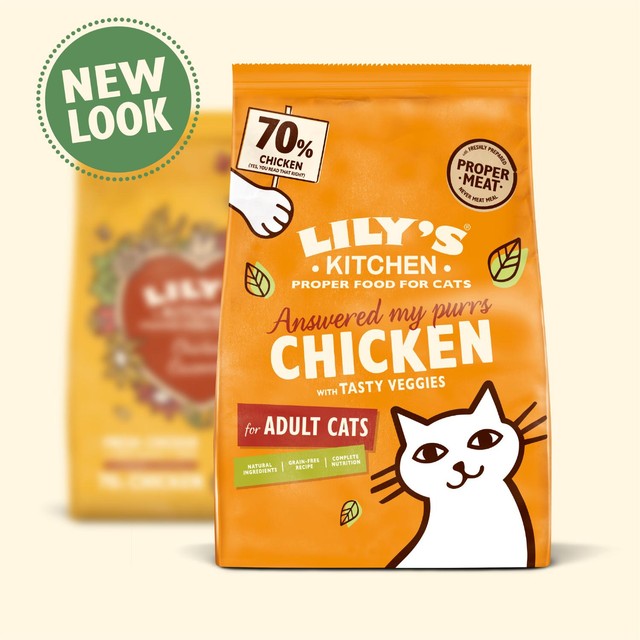 Lily's Kitchen dry cat food chicken casserole 800g, UK version