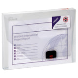Snopake A4 DocBox Clear Document Storage Wallet