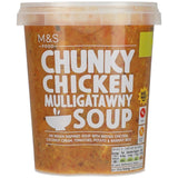 M&S Chicken Mulligatawny soup 600g, imported from the UK