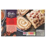 Sainsburys Toffee Pecan Roulade Dessert Taste the Difference 420g serves 6