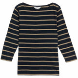M&S cotton top dark navy size 8, imported from the UK