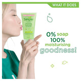 Simple facial gel wash for sensitive skin 150ml (British brand)