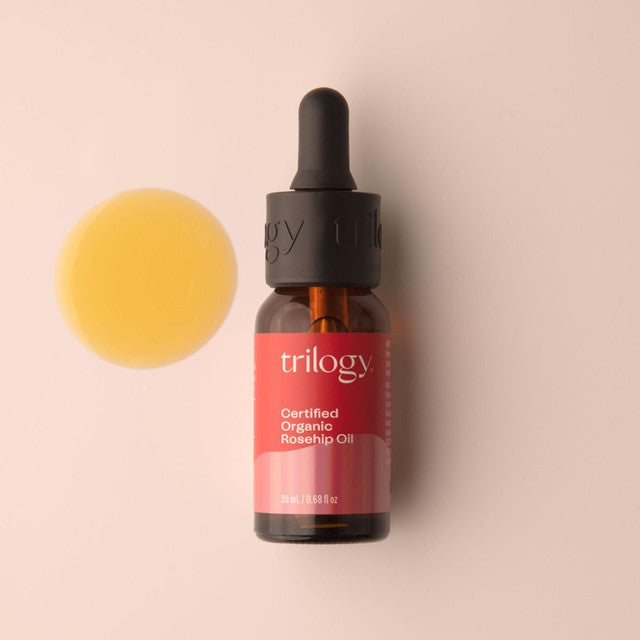 Trilogy Certified Organic Rosehip Oil Bottle 20ml (British brand)
