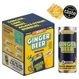 The Root Co Original Ginger Beer Soft Drink 4 x 230ml