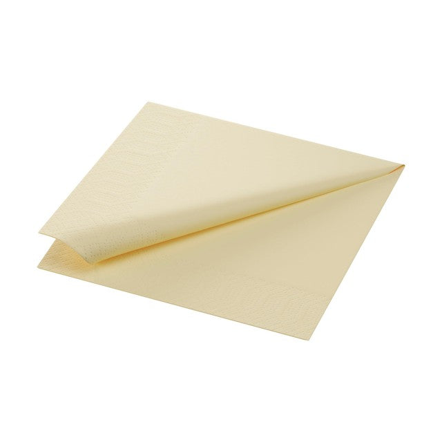 Duni BIO cream compostable paper napkins 50 pack - British product
